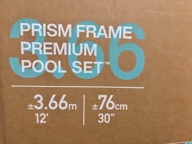 Intex Prism Комплект басейн Frame Premium 366x76 см
