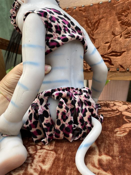 Реалистично силиконово бебе АВАТАР / колекционерско