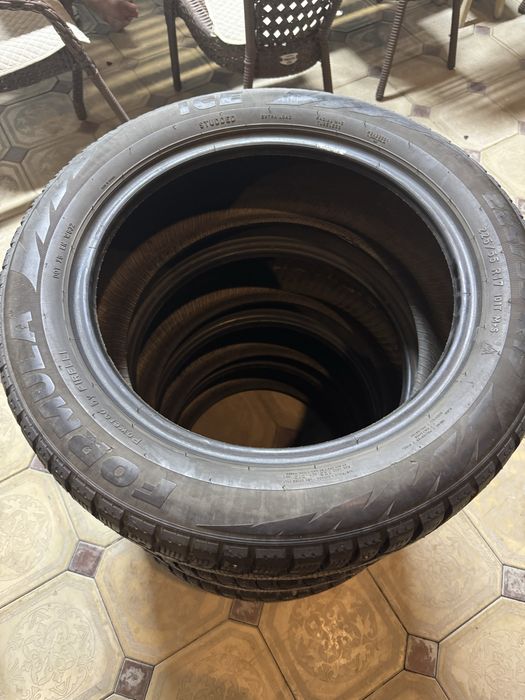 Зимняя шипованна резина