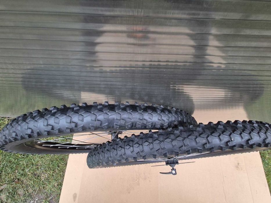 Roti MTB Rigida Sphinx 19, 26inch, disc, caseta Shimano 9 pinioane