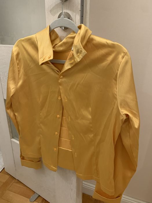 Camasa satin - galben auriu