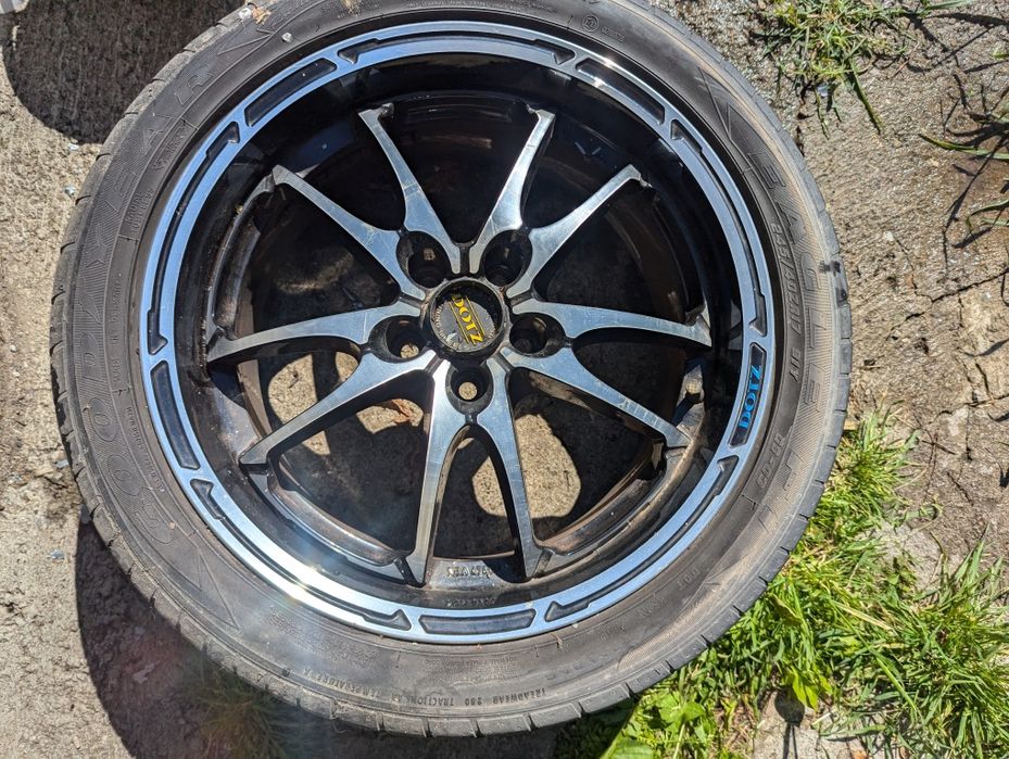 Jante DOTZ R17 Model: tuning wheels +4 cauciucuri vara 245x40R17