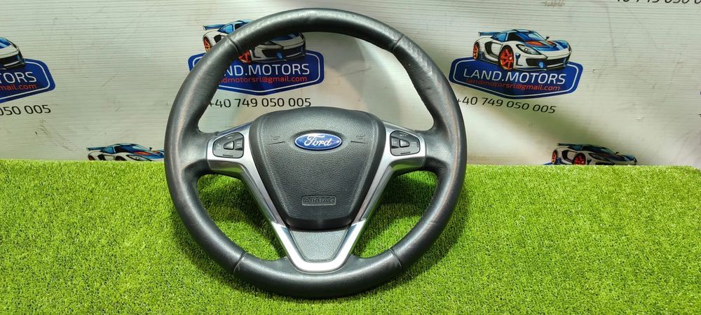 VOLAN PIELE CU COMENZI FORD FIESTA MK7 (FACELIFT) 2013–2017 COD OEM 62145390 F00 (4C2)