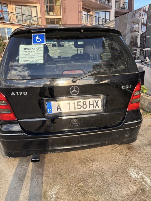 Мерседес А 170 1800 євро