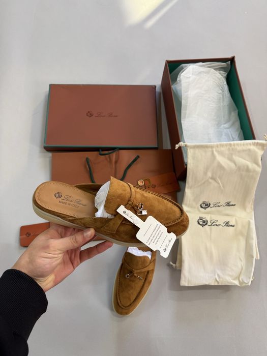 Loafer Mules Loro Piana | Papuci Loro Piana 35-40