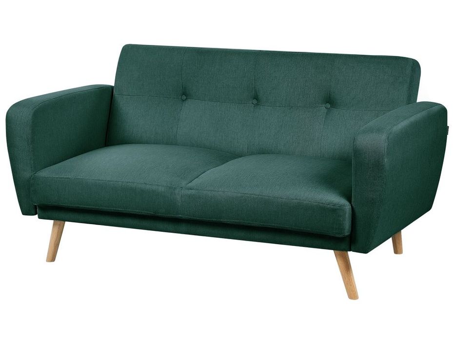PROMO Canapea extensibila FLORLI, click-clack, verde