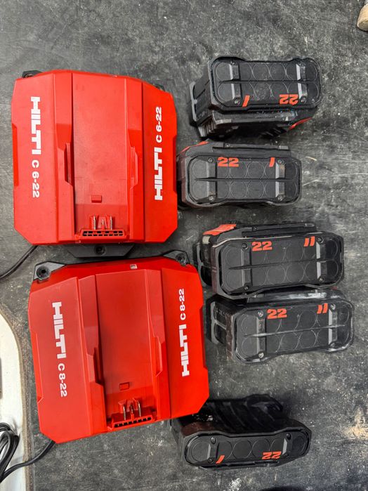 Hilti ,makita ,Milwaukee,baterii,încărcătoare