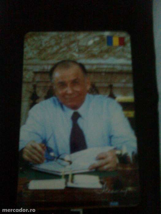 Calendar de buzunar, Ion Iliescu, 1997, pentru colectionari