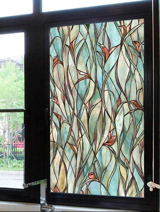 3D декоративные наклейки на окна с Америки. размер 100*45