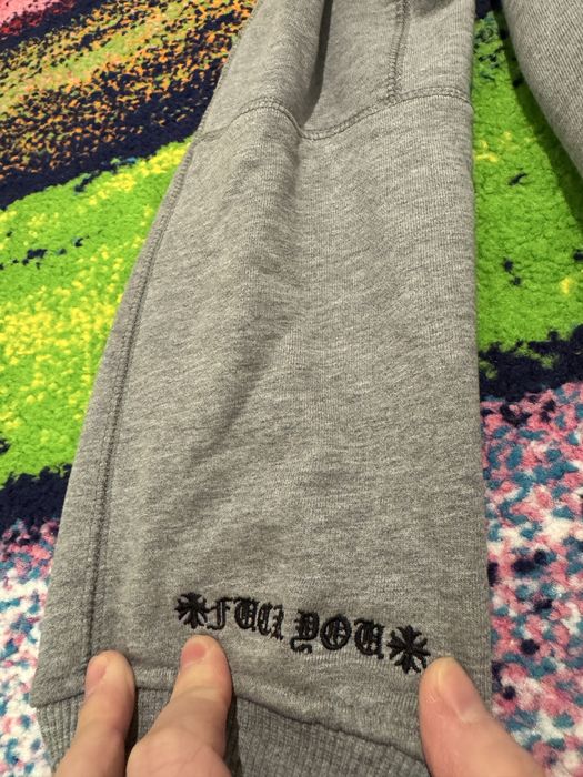 Chrome hearts zip up