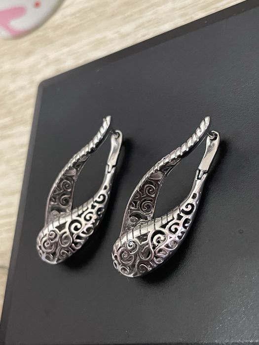 Cercei din argint 925 – Model elegant filigran
