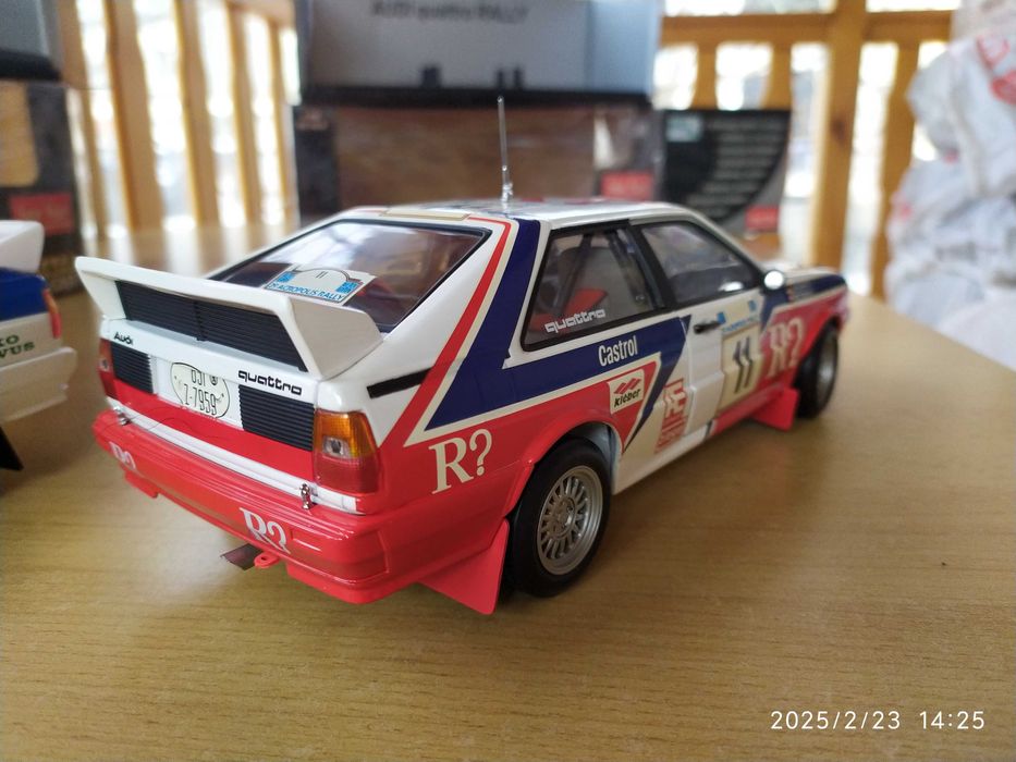 1:18 Метални модели на Audi Quattro Rally - Sun Star