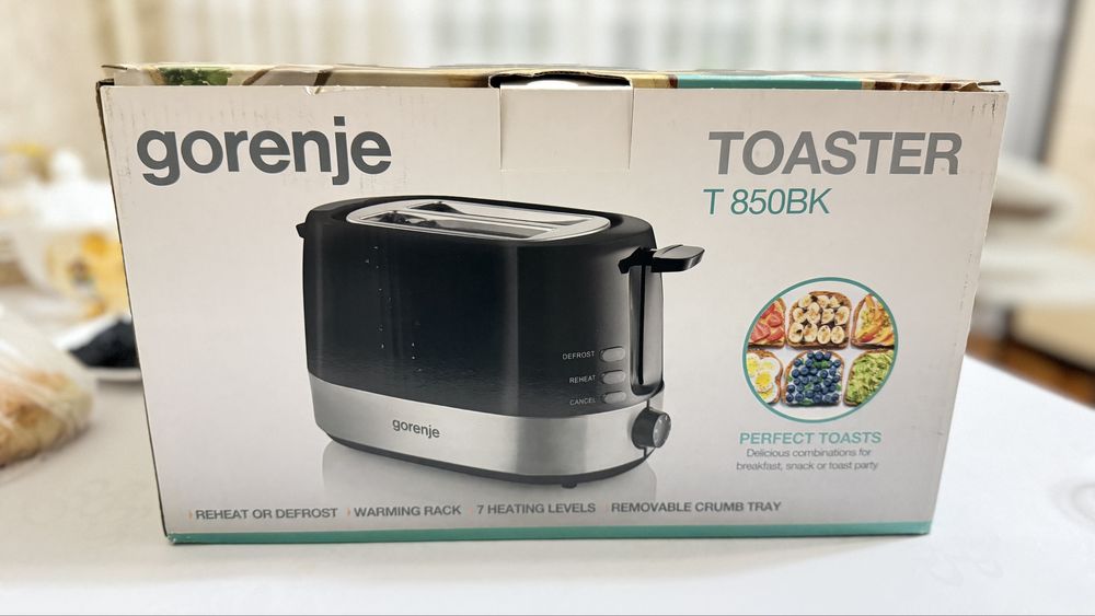 Тостер gorenje T850BK