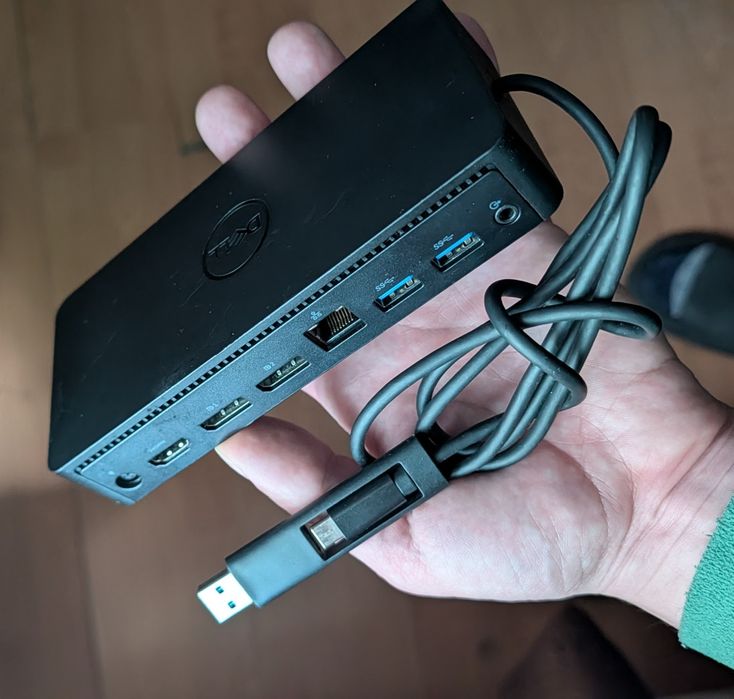 Dell Docking Station WD19 (K20A) + Alimentator Original Dell 130W