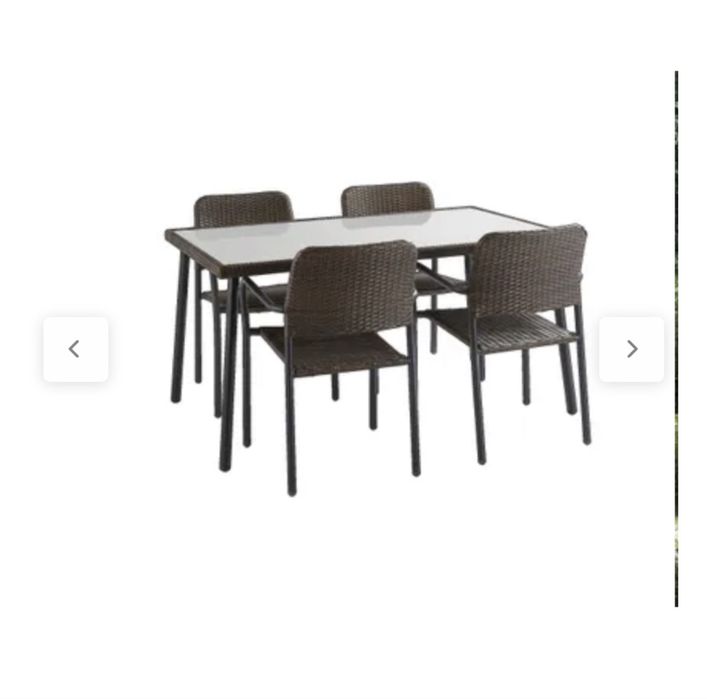 Set Masa Gradina Zena + scaune