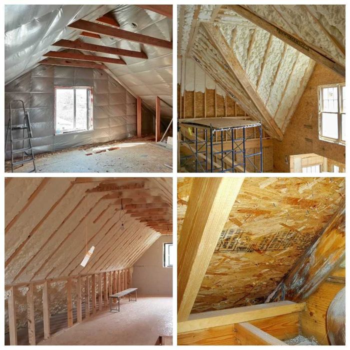 Под Ключ Утепление мансарды, крыши, , чердака