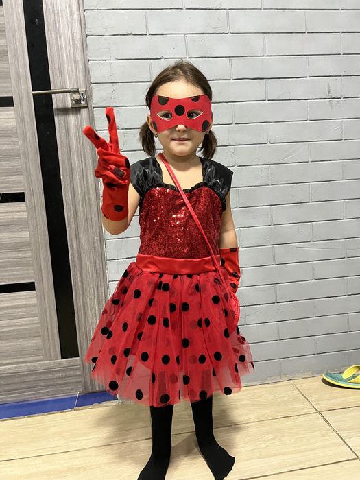 Костюм новогодний Леди бак для девочек