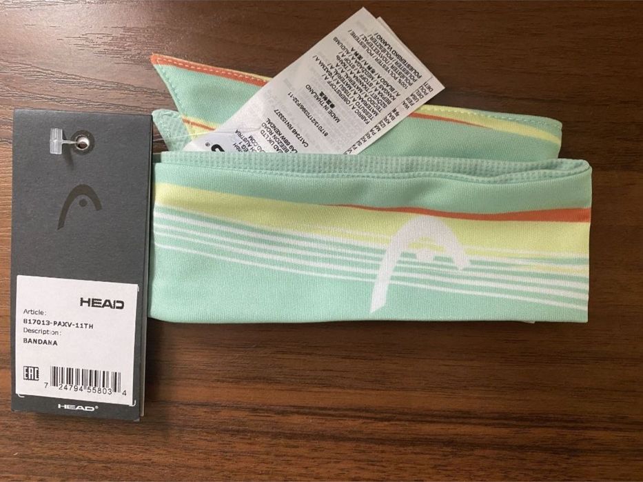 Бандана-повязка на голову от HEAD