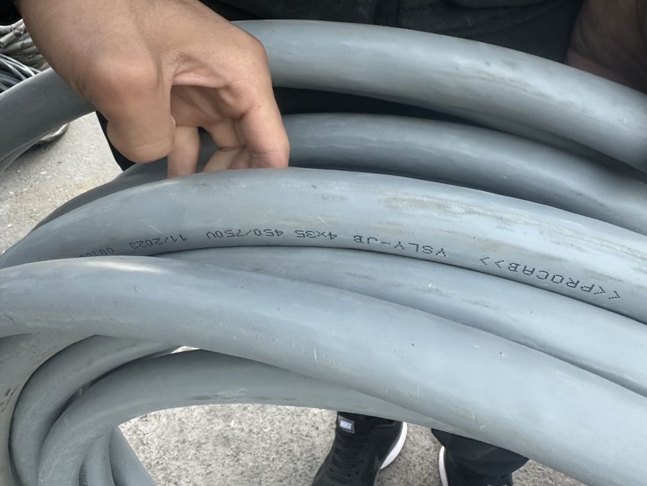 Пвс кабель 4*25 и 4*35 кабели все вид эст