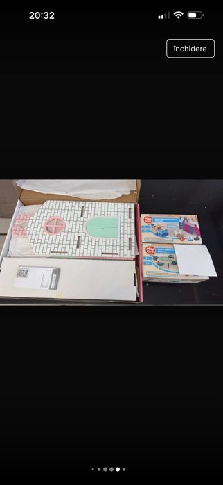 Căsuță din lemn pentru păpuși completă