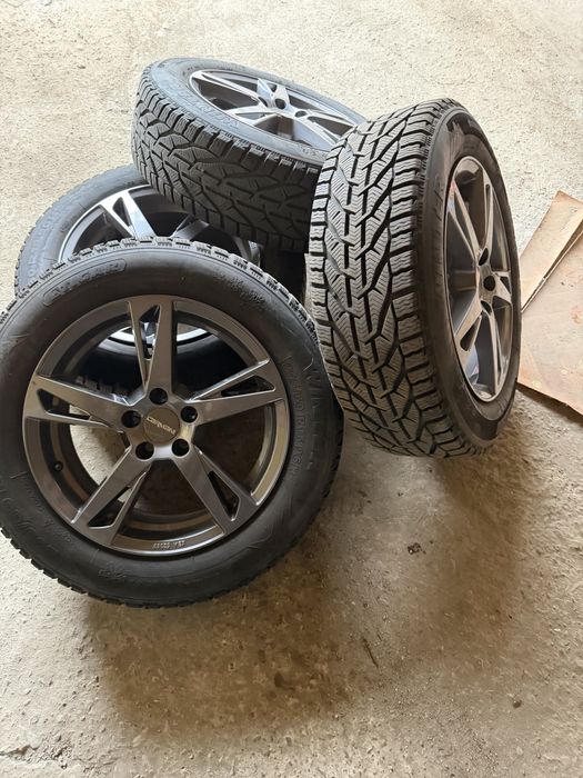 Jante R16 Volkswagen Audi Seat Skoda Carmani cauciucuri iarna