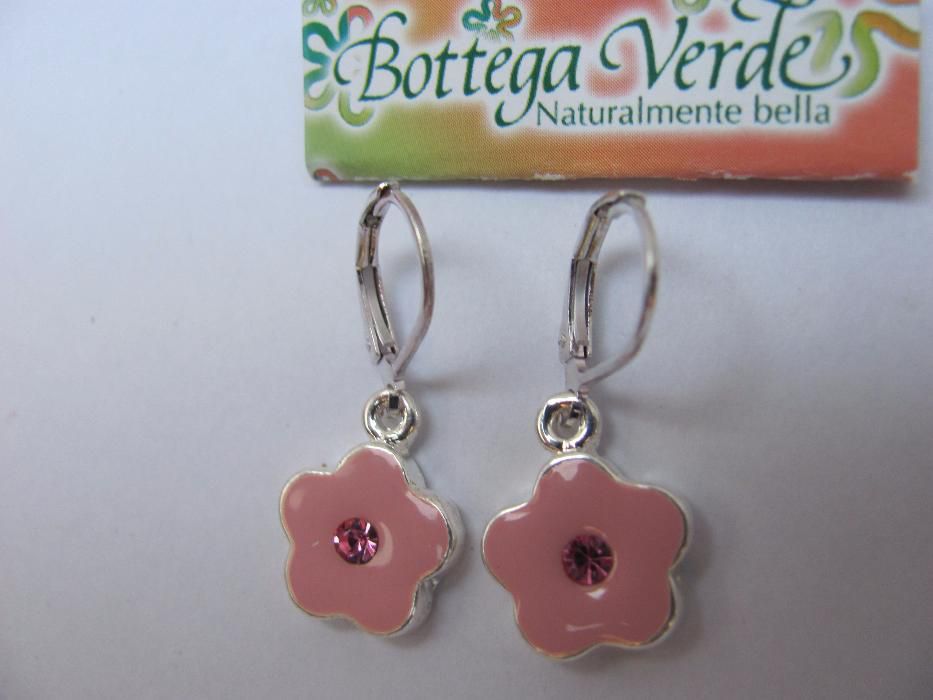 Cadouri bijuterii fantezie set inel si cercei  "Bottega Verde"  Italia