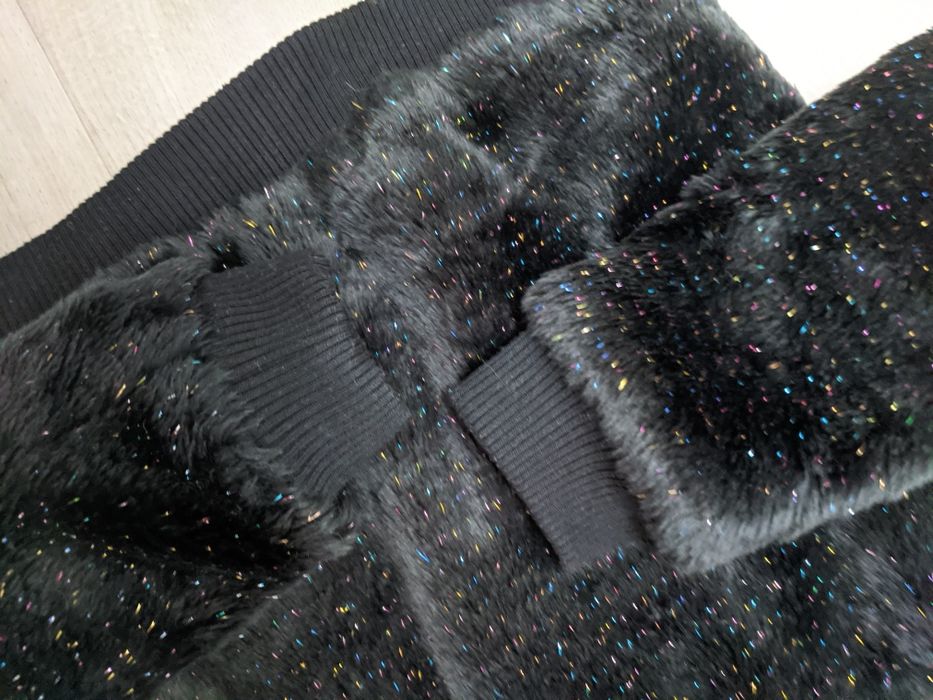 Jachetă scurta blană H&M 13-14 ani, XS