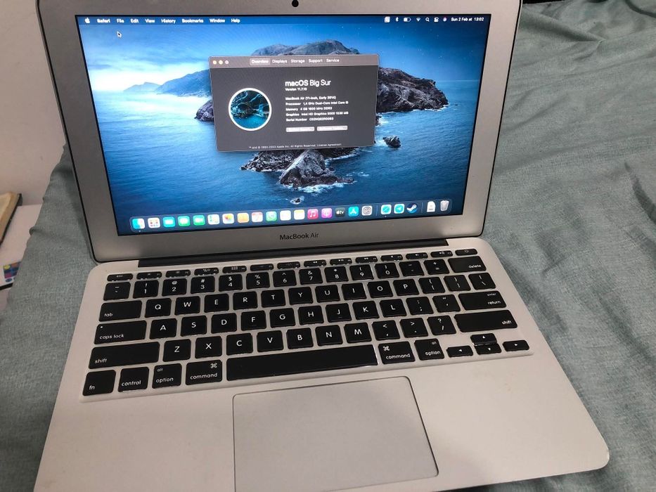 Mackbook Air 11-inch 2014