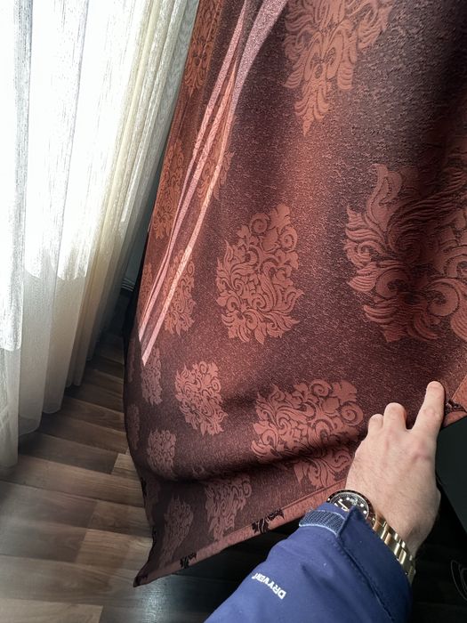 Vând set complet de perdele și draperii