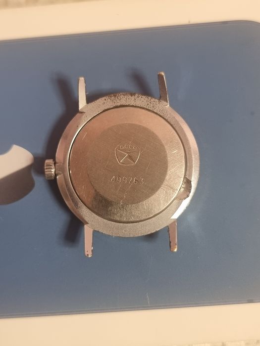 Часы Луч корпус хром