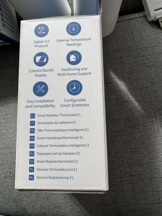 Смарт термо глави за радиатор / smart radiator termostat e1 Aqara