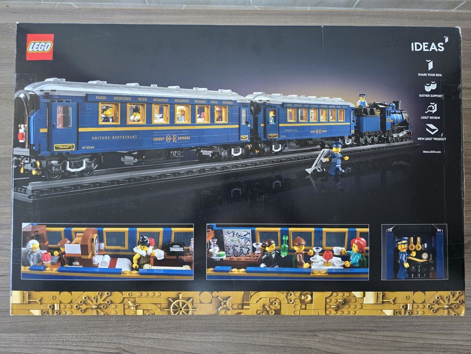 Lego Ideas 21344 Orient expres train Лего Влак Ориент Експрес