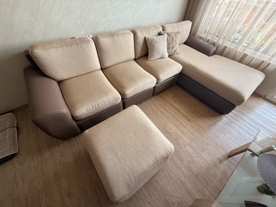 Ъглов Диван с размери : 310/185/ 77 см