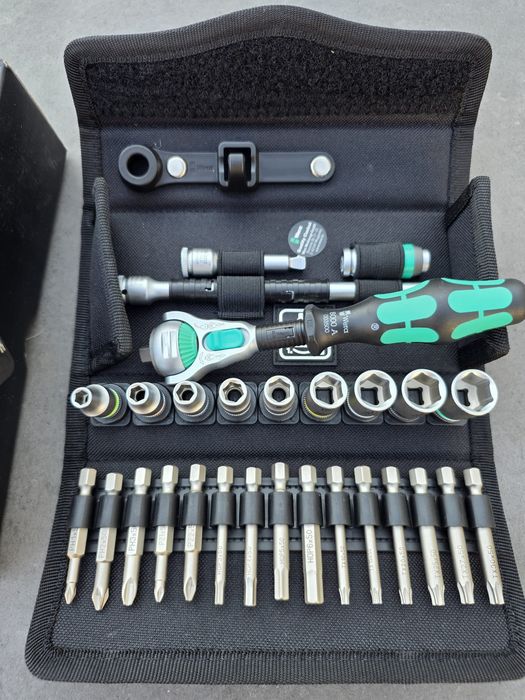 Trusa cu tubulare si biți  WERA 8100 SA6 1/4"