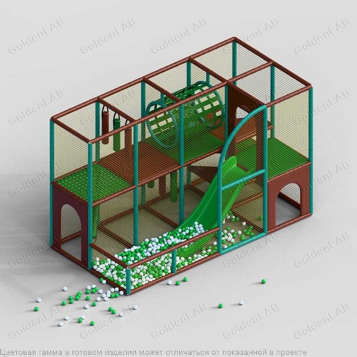 Детский лабиринт, детский игровой парк.