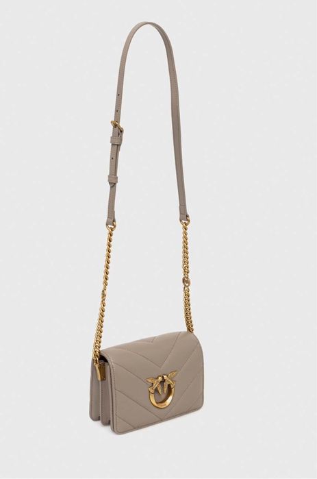 Дамска чанта Pinko  Love Click Mini BEIGE
