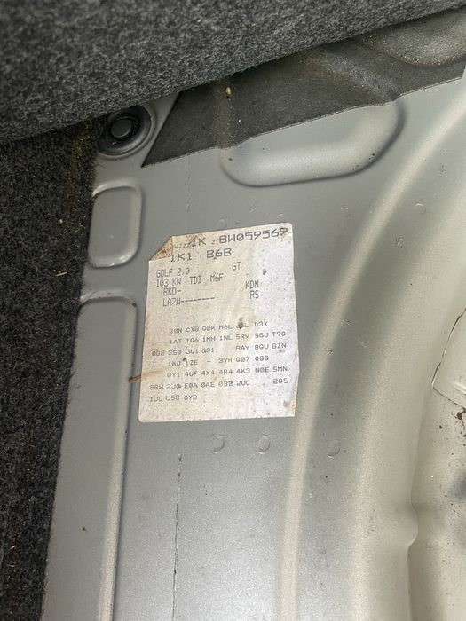 Vw golf 5 2.0tdi На Части голф 5 2.0тди