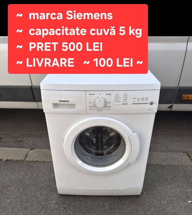 Masini de spalat rufe automate,  import Germania.  Wa 60450
