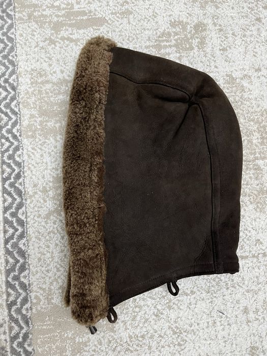 Женская зимняя дубленка размер М