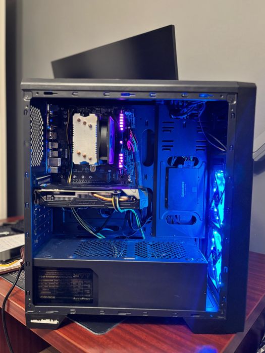 PC + Monitor Lenovo 27” – Ryzen 5 / GTX 1060 / 8 GB RAM DDR4 / 500 GB