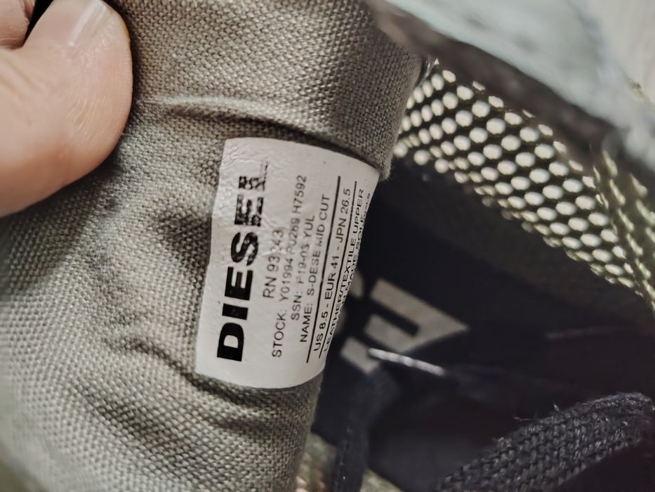 DIESEL  оригинални кецове унисекс