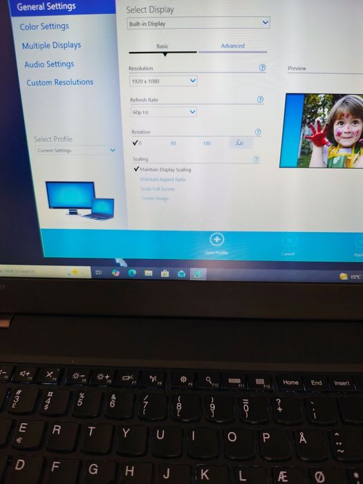 Laptop Lenovo T550 - i5 gen5 - 8gb - 180gb ssd