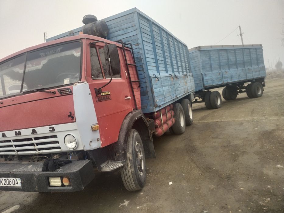 Kamaz bartavoy pritsepi bilan holati yaxshi mator moy kamitmaydi.