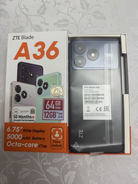 ZTE Blade A36 новый телефон