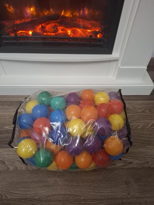 Mingi plastic colorate 100 buc