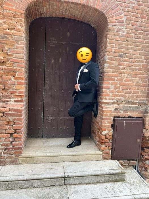 Costum de ginere Lael Fashion – mărimea 52, negru, 97% lână