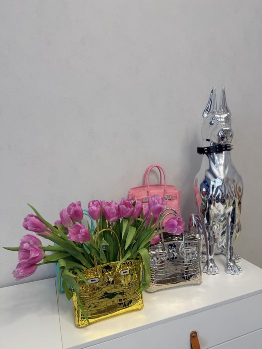 Вазы в форме сумки Биркин