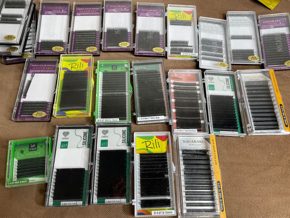 Продам все для наращивания ресниц