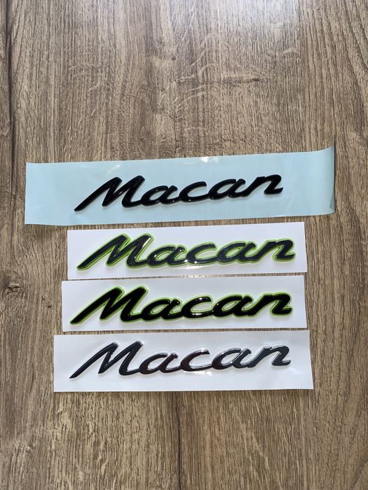 Scris Logo Emblema Spate Haion Portbagaj Porsche