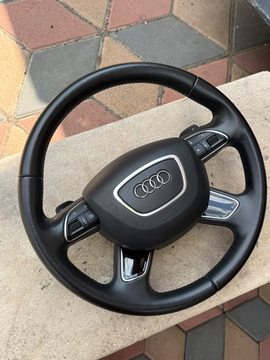 Volan Audi A6 cu padele Facelift